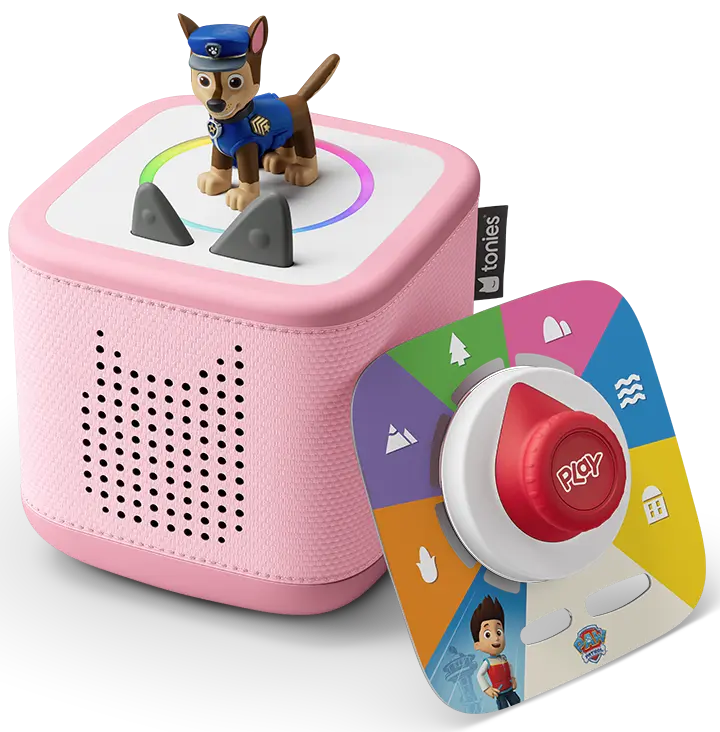 TONIES Toniebox 2 Play Set Rosa Mit Controller Und Paw Patrol Chase 1 TONIES Toniebox 2 Play Set Rosa Mit Controller Und Paw Patrol Chase