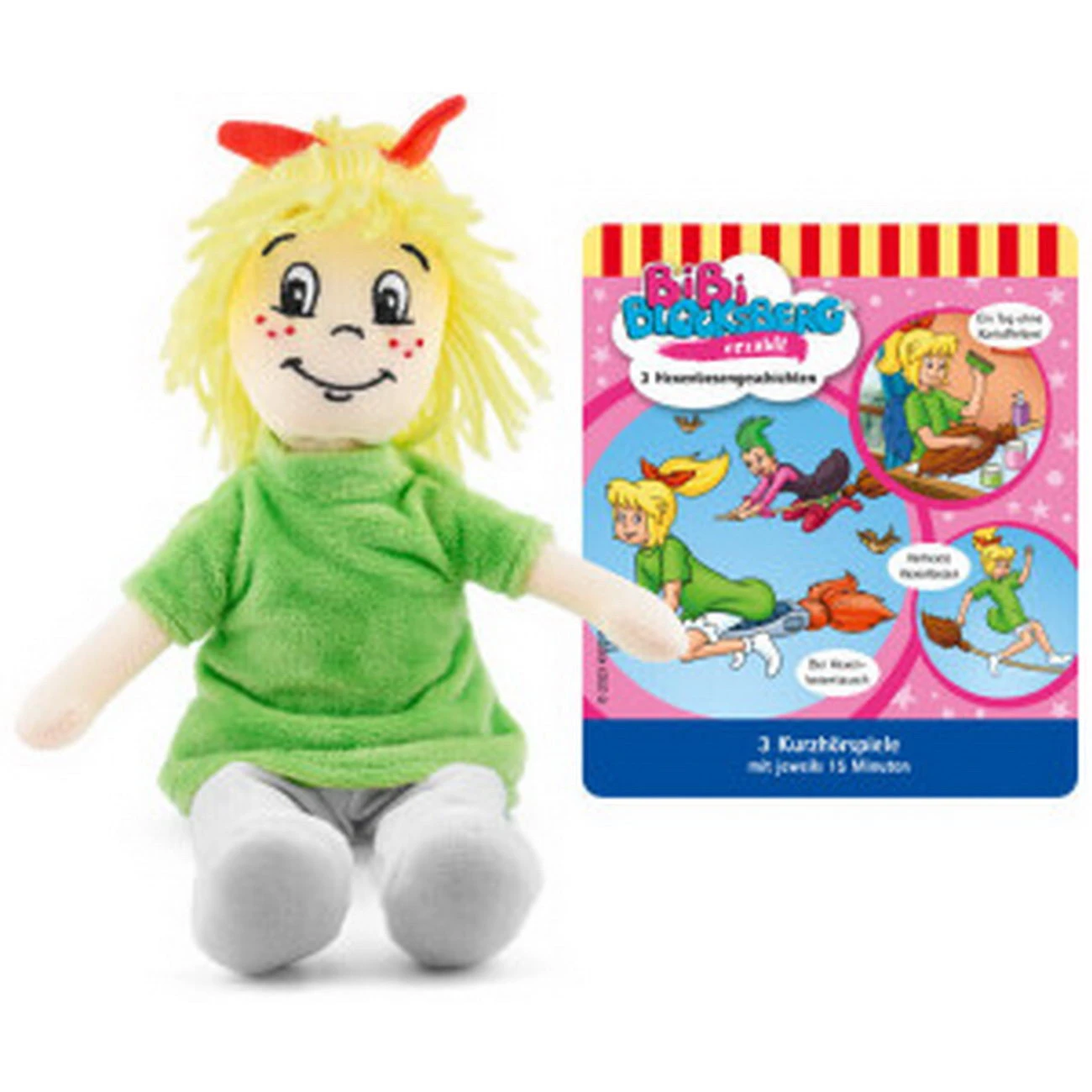 Tonies - Bibi Blocksberg Plüsch - Hexenbesengeschichten - Hörspiel 4 Tonies - Bibi Blocksberg Plüsch - Hexenbesengeschichten - Hörspiel – Bild 4